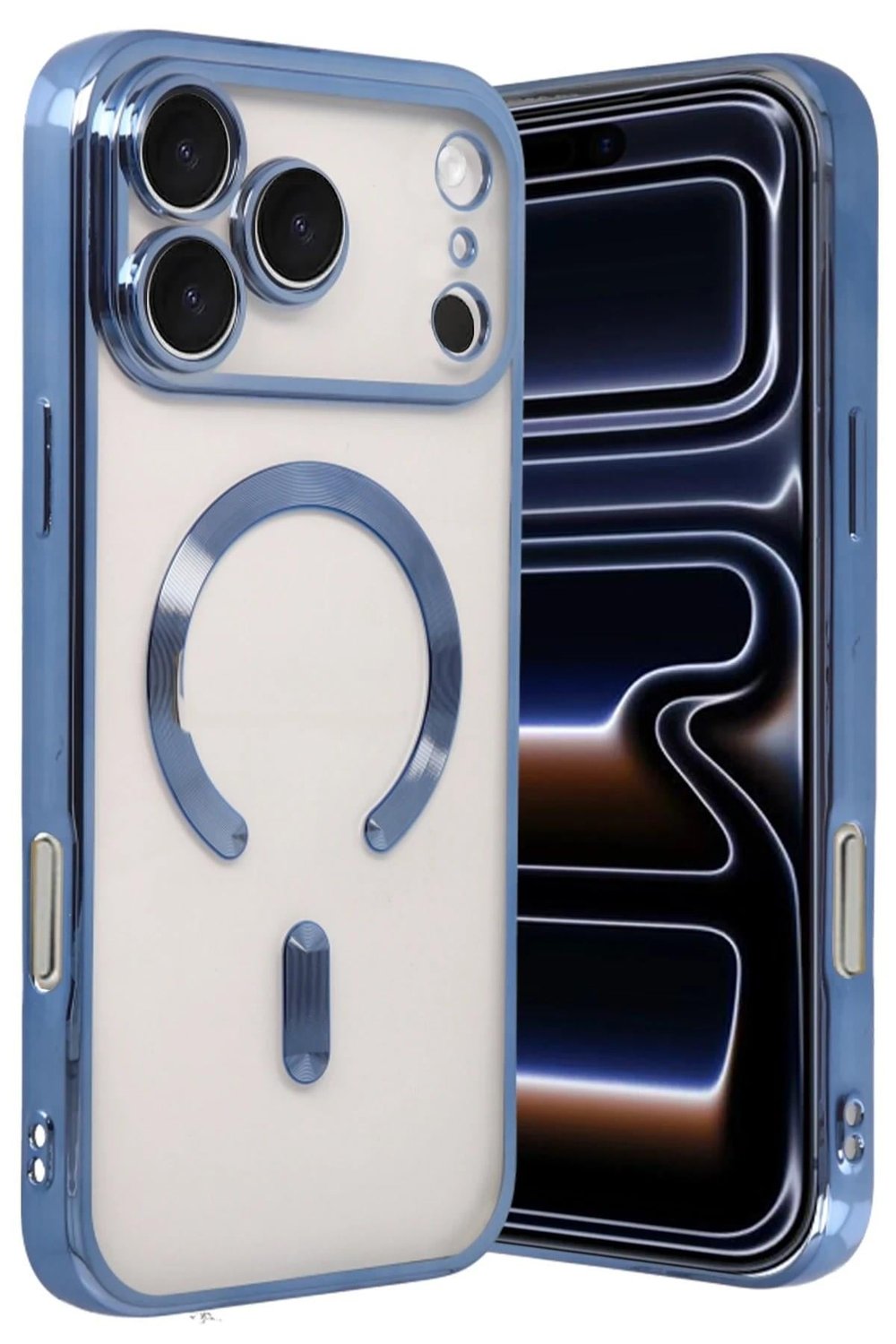 Mey İthalat®   iPhone 17 Pro Kross Magneticsafe Kapak - Sierra Blue