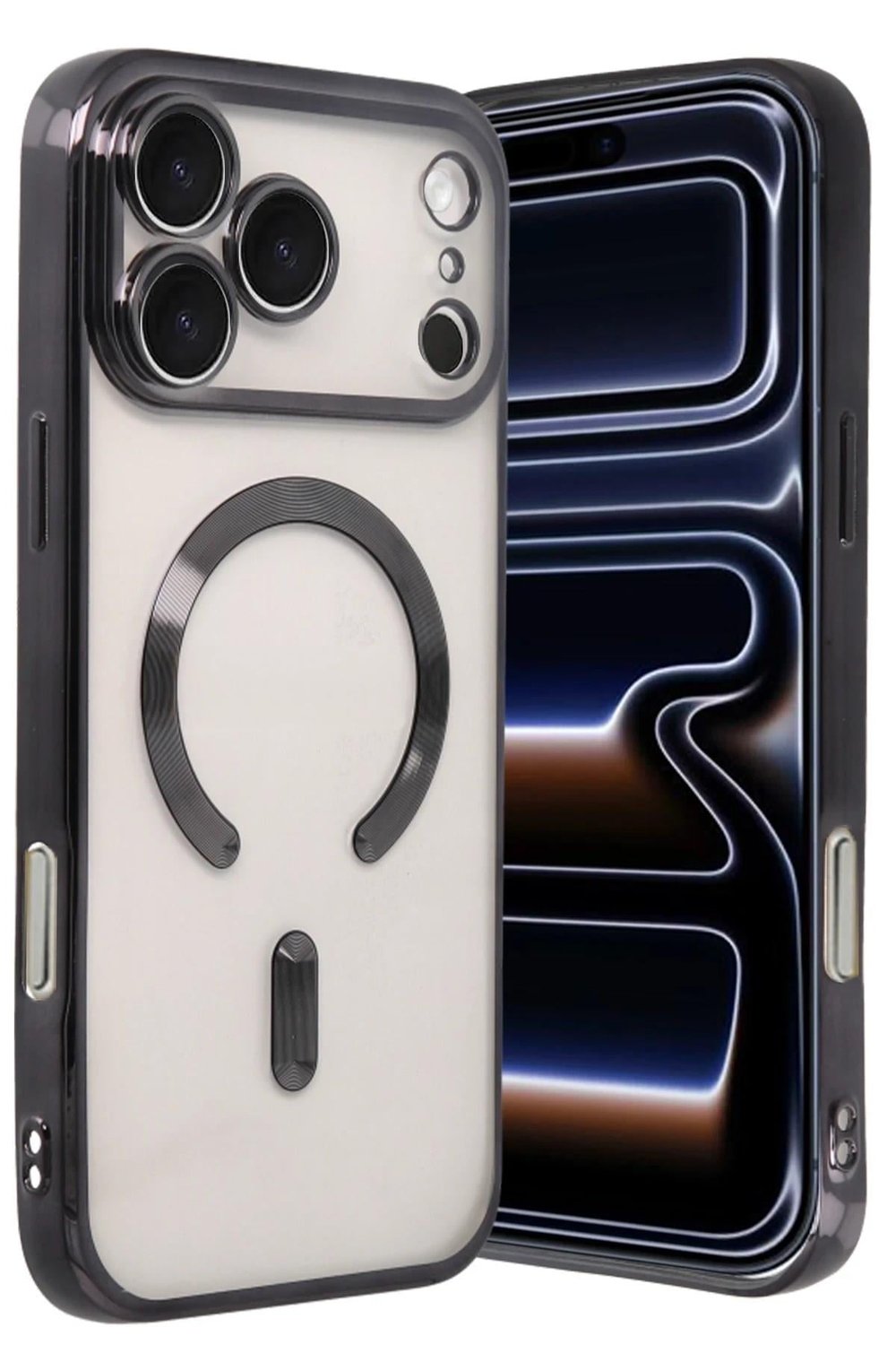 Mey İthalat®   iPhone 17 Pro Kross Magneticsafe Kapak - Siyah