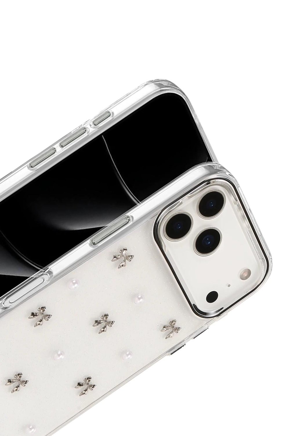 Mey İthalat®   iPhone 17 Pro Max Fiyonk Desenli Kapak - Desen 8