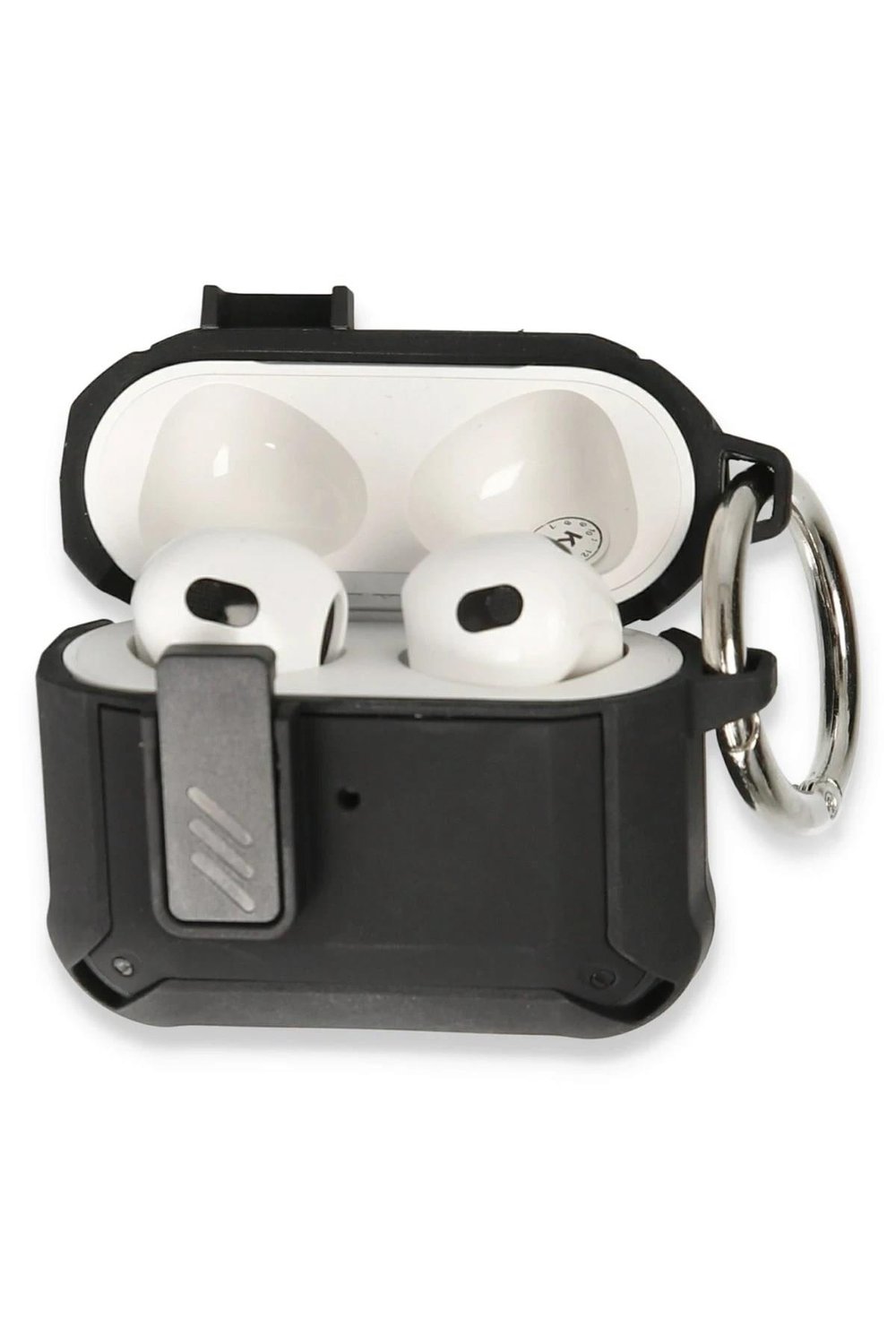 Mey İthalat®  Airpods Pro 2 (2.nesil) Truva Kılıf - Siyah