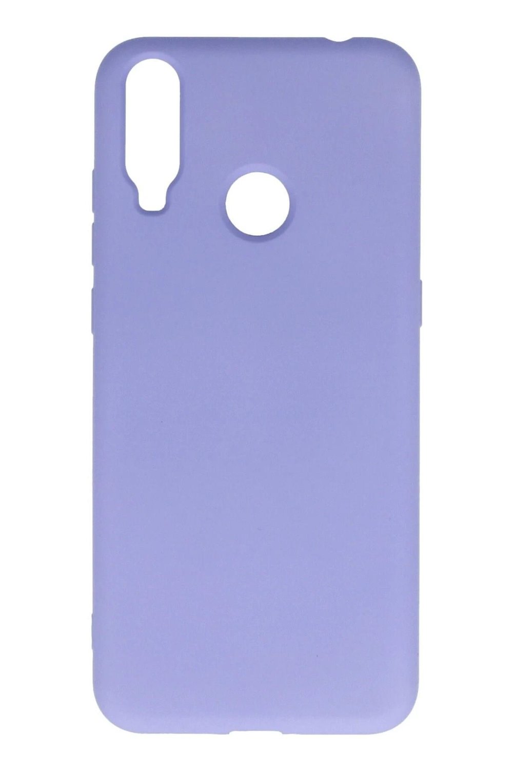Mey İthalat®  General Mobile GM 10 Kılıf Nano içi Kadife Silikon - Lila