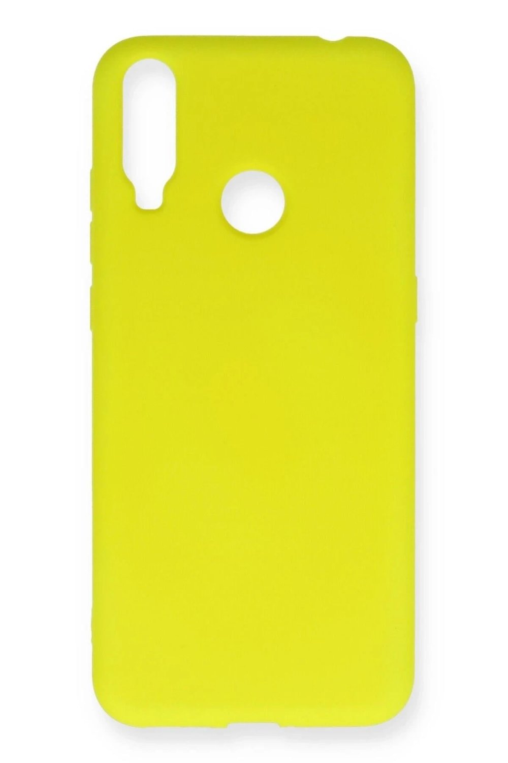 Mey İthalat®  General Mobile GM 10 Kılıf Nano içi Kadife Silikon - Sarı