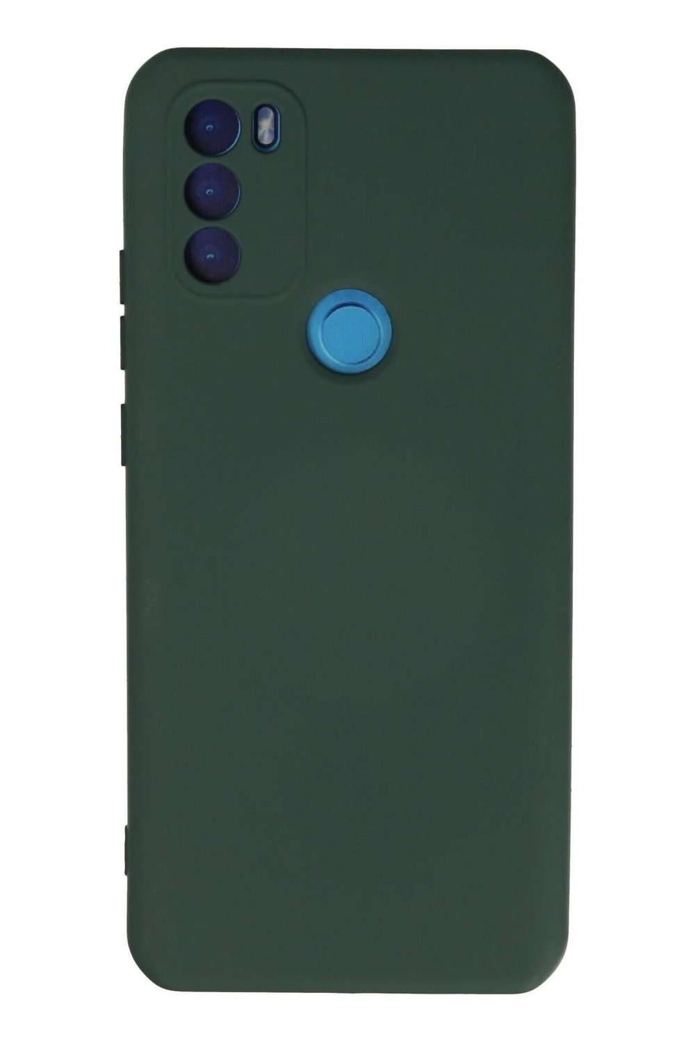 Mey İthalat®  General Mobile GM 21 Plus Kılıf Nano içi Kadife Silikon - Koyu Yeşil