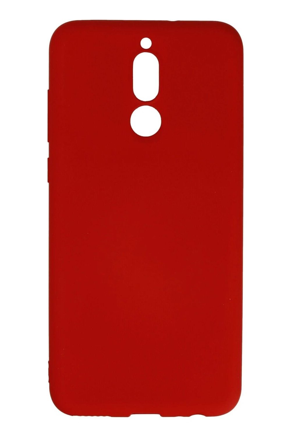 Mey İthalat®  Huawei Mate 10 Lite Kılıf Nano içi Kadife Silikon - Kırmızı