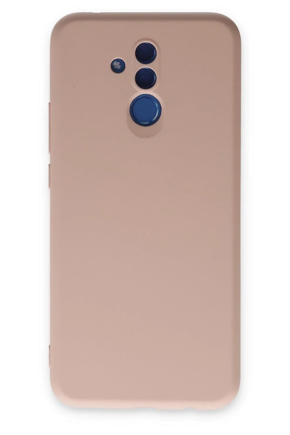 Mey İthalat®  Huawei Mate 20 Lite Kılıf Nano içi Kadife Silikon - Pudra