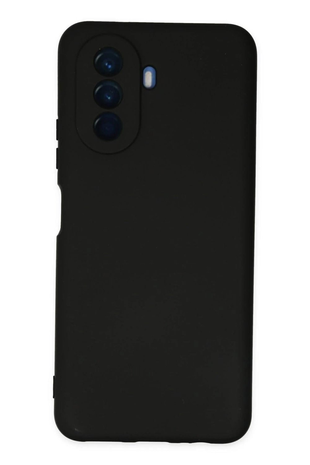 Mey İthalat®  Huawei Nova Y70 Kılıf Nano içi Kadife Silikon - Siyah