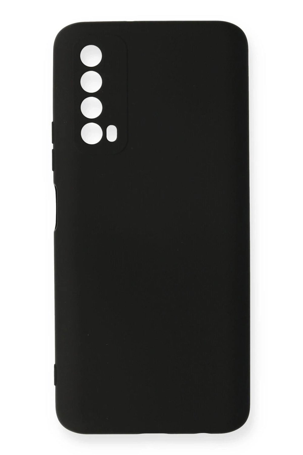 Mey İthalat®  Huawei P Smart 2021 Kılıf Nano içi Kadife Silikon - Siyah