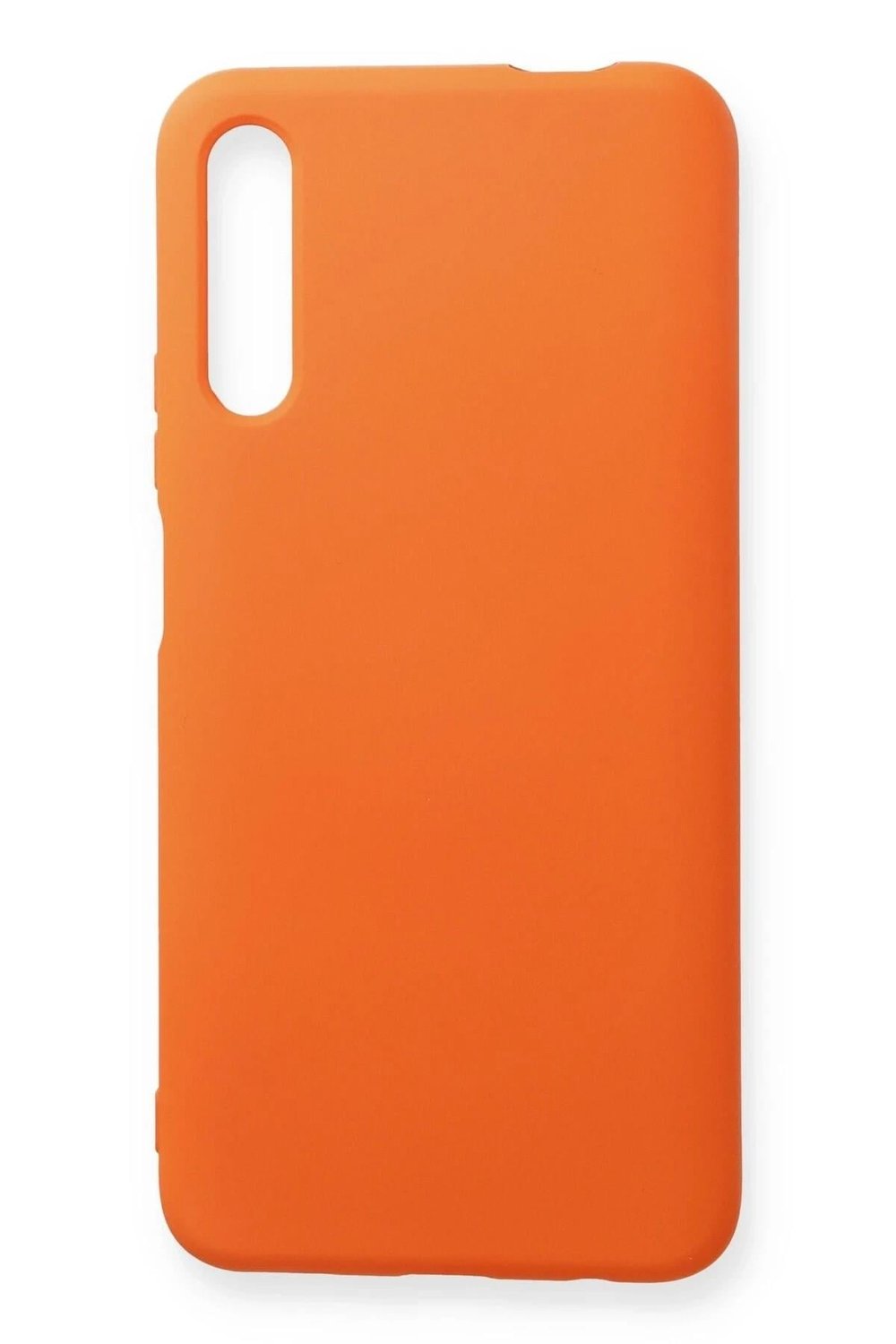 Mey İthalat®  Huawei P Smart Pro / Y9S Kılıf Nano içi Kadife Silikon - Turuncu