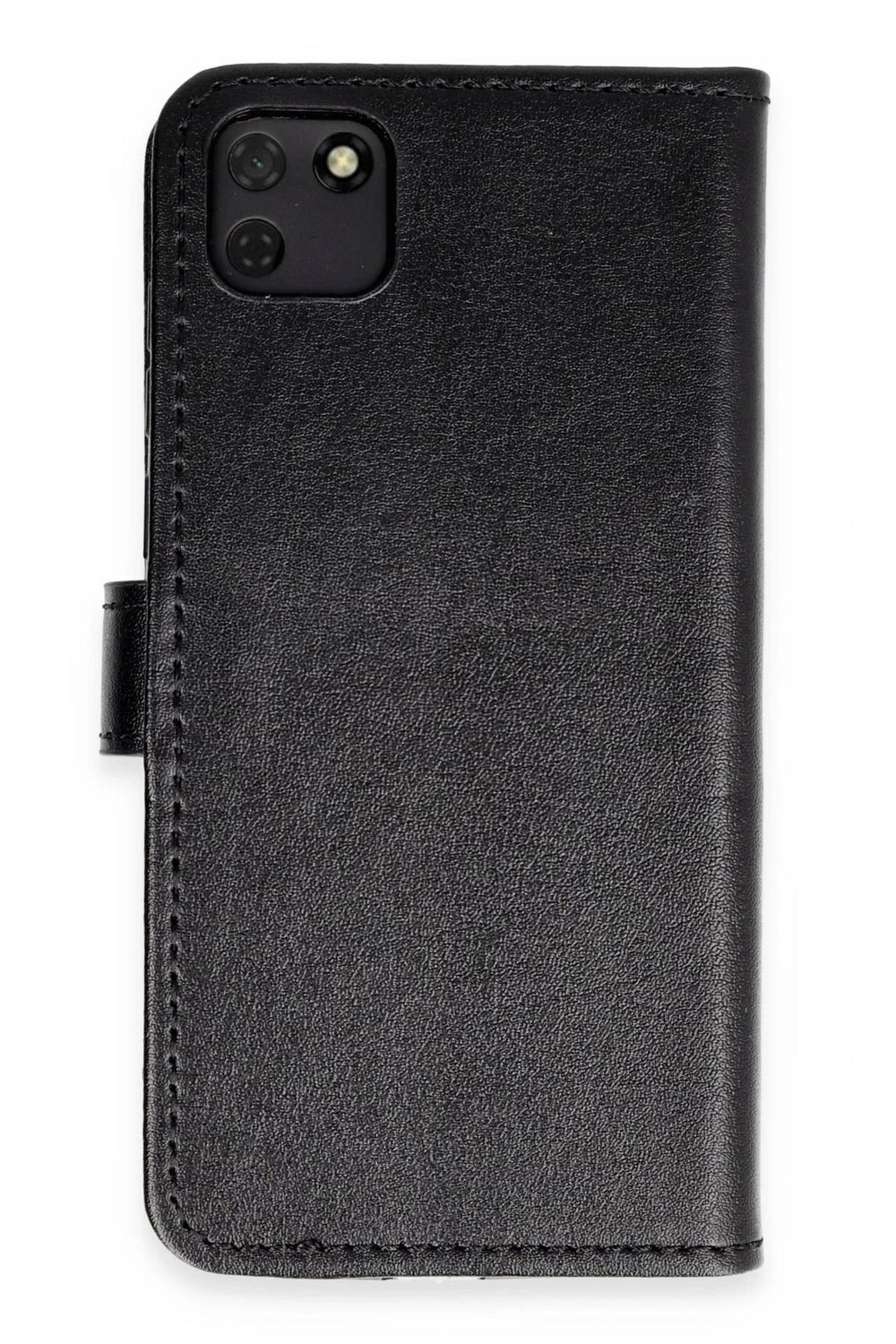 Mey İthalat®  Huawei Y5P Kılıf Trend S Plus Kapaklı Kılıf - Siyah