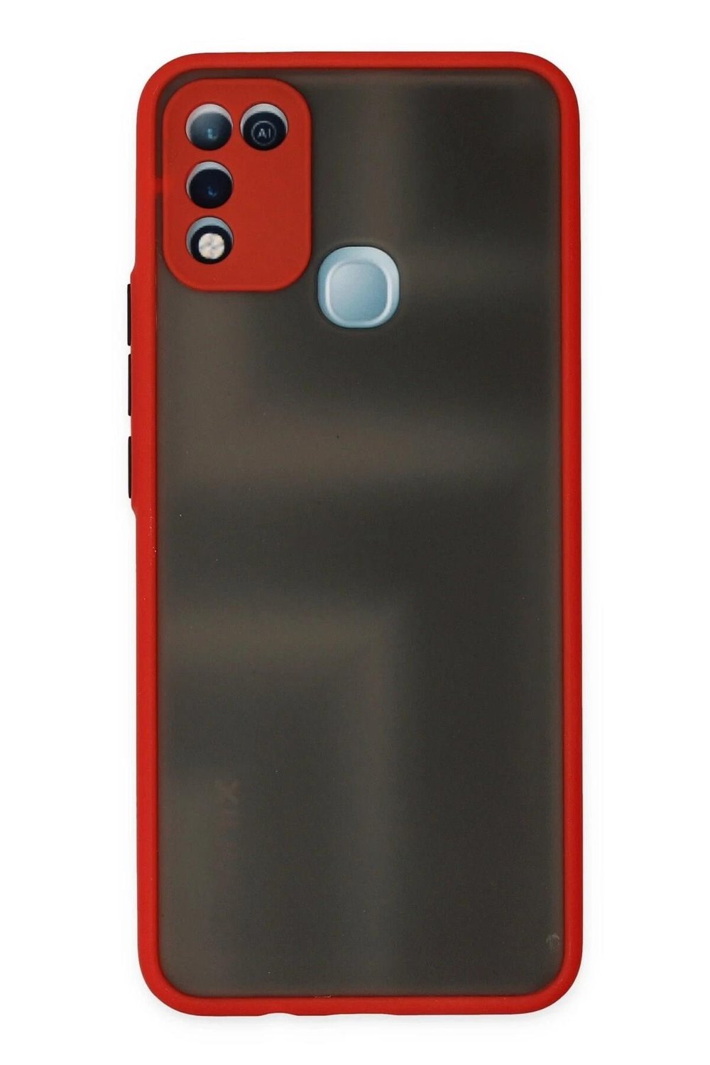 Mey İthalat®  İnfinix Hot 10 Play Kılıf Montreal Silikon Kapak - Kırmızı