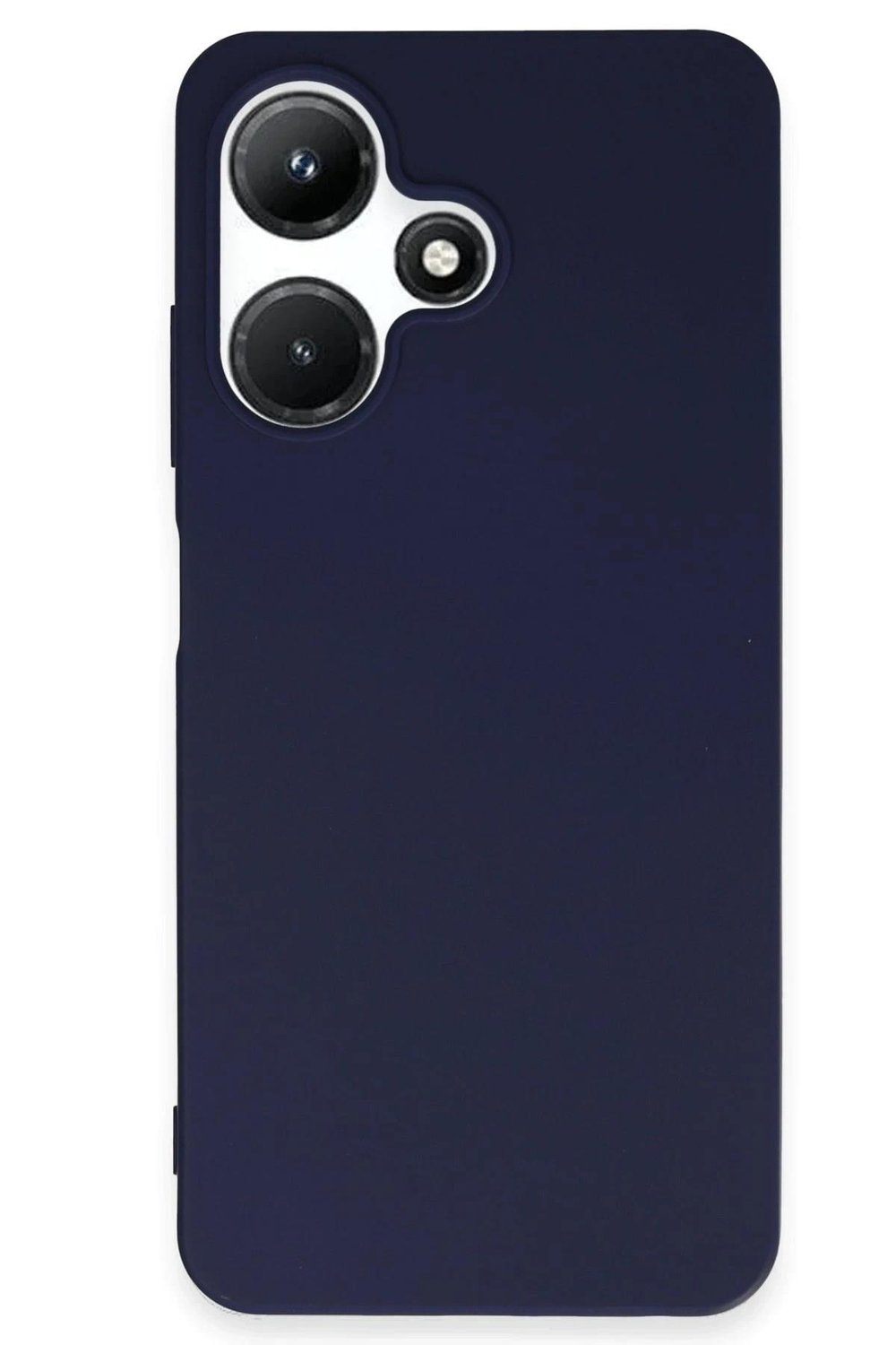 Mey İthalat®  İnfinix Hot 30i Kılıf First Silikon - Lacivert