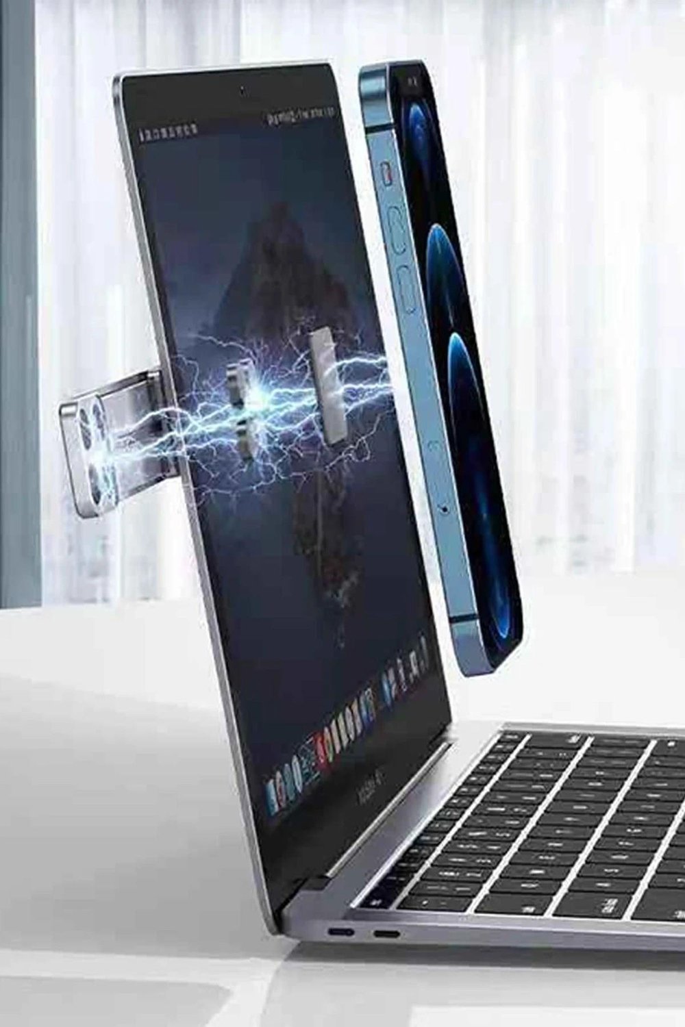 Mey İthalat®  M17 Magnetli Ayarlı Metal Stand