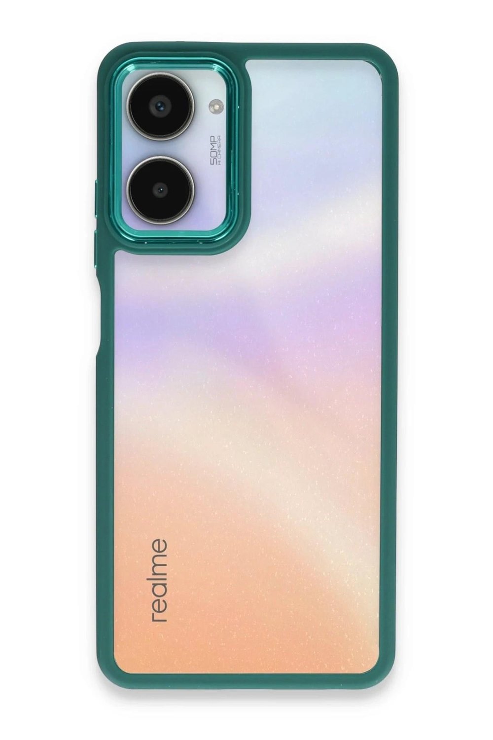 Mey İthalat®  Realme 10 Pro 5G Kılıf Dora Kapak - Haki Yeşil