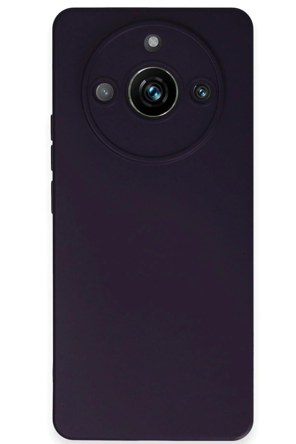 Mey İthalat®  Realme 11 Pro Kılıf Nano içi Kadife Silikon - Mor