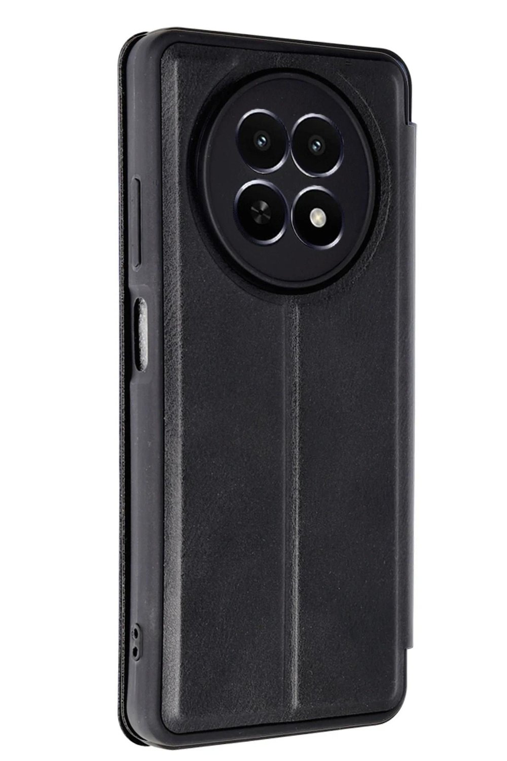 Mey İthalat®  Realme 12 5G Kılıf Flip Cover - Siyah