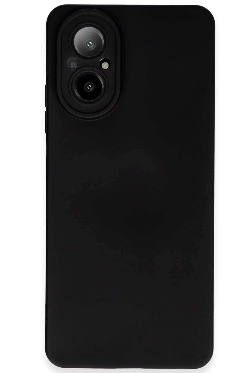 Mey İthalat®  Realme 12 Lite Kılıf Nano içi Kadife Silikon - Siyah