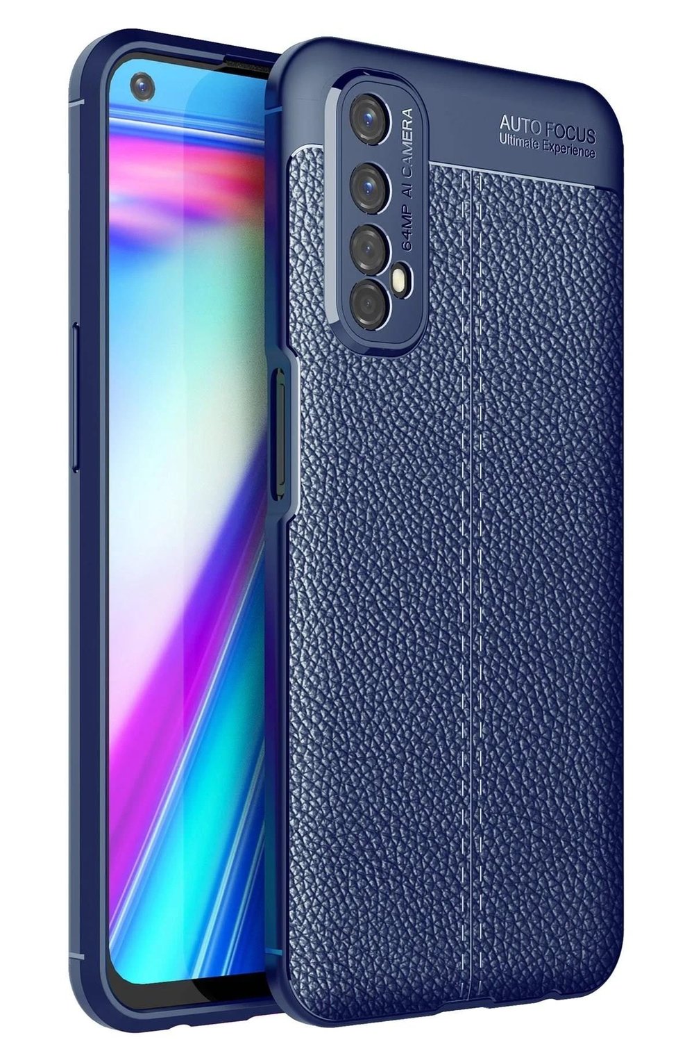 Mey İthalat®  Realme 7 Kılıf Auto Focus Kapak - Lacivert