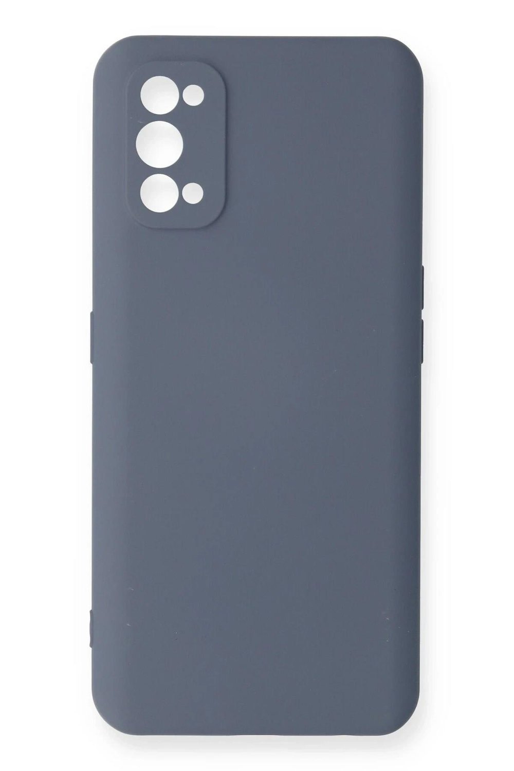 Mey İthalat®  Realme 7 Pro Kılıf Nano içi Kadife Silikon - Gri