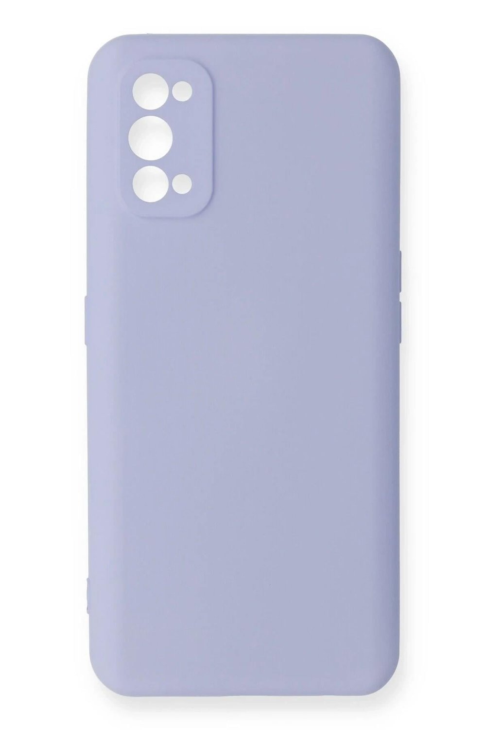 Mey İthalat®  Realme 7 Pro Kılıf Nano içi Kadife Silikon - Lila