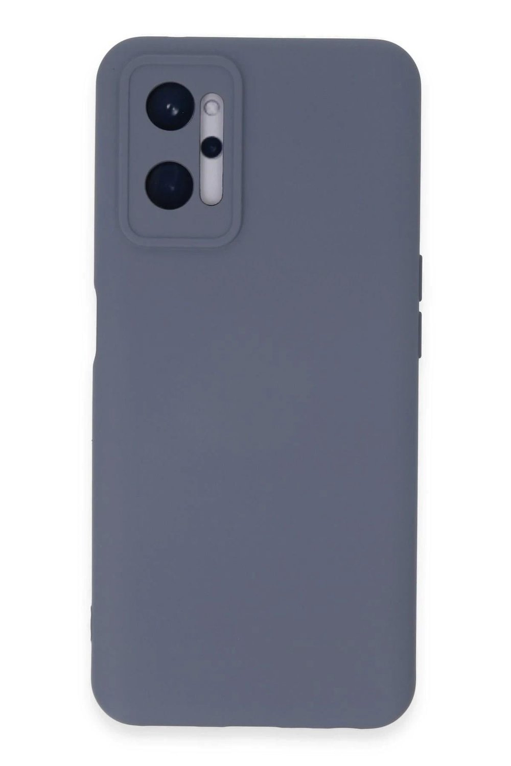 Mey İthalat®  Realme 9i 4G Kılıf Nano içi Kadife Silikon - Gri