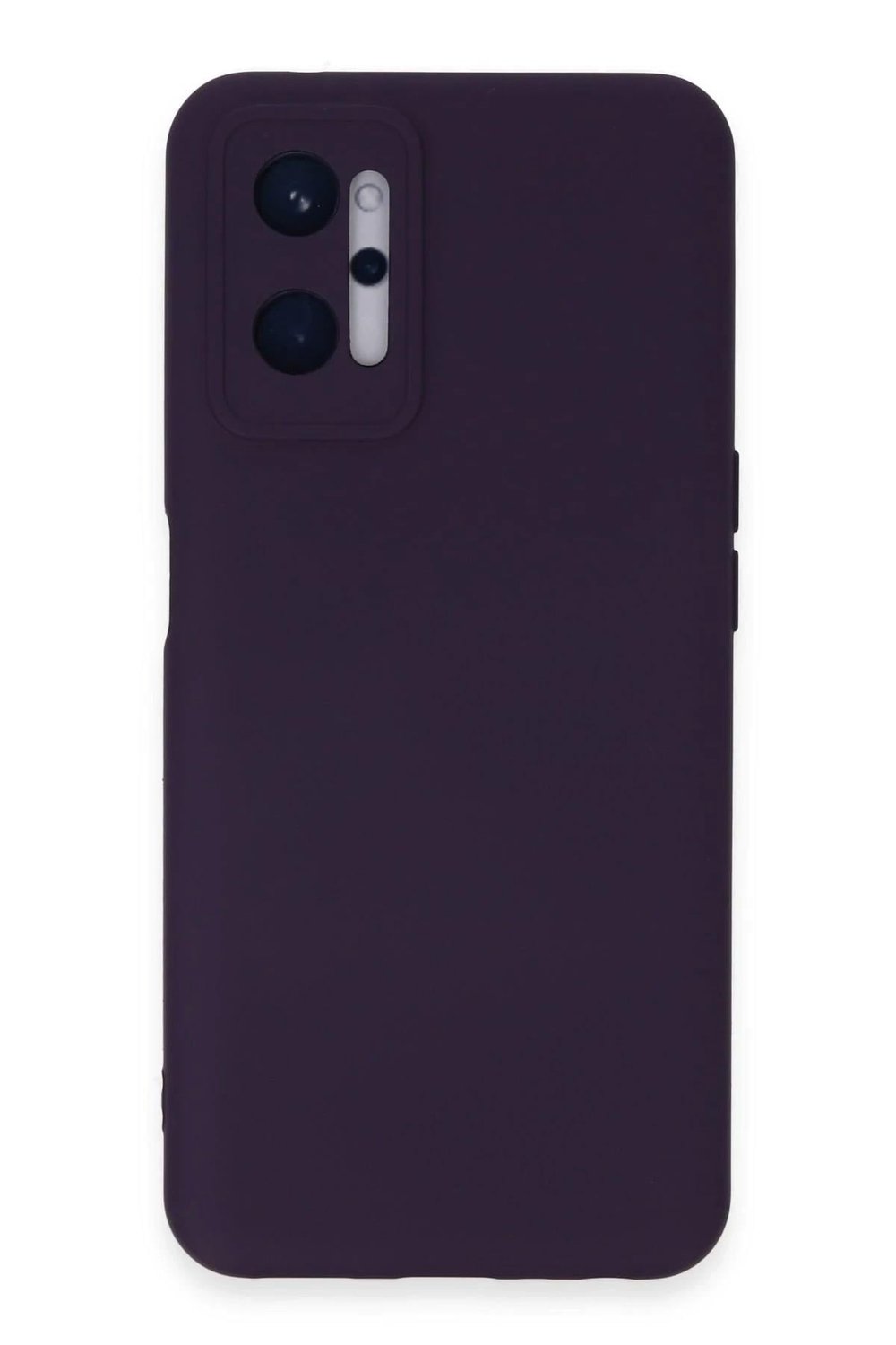 Mey İthalat®  Realme 9i 4G Kılıf Nano içi Kadife Silikon - Mor