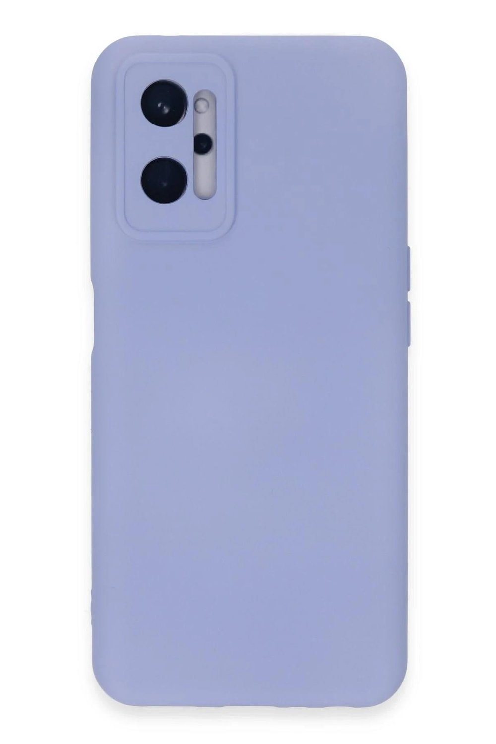Mey İthalat®  Realme 9i 4G Kılıf Nano içi Kadife Silikon - Lila