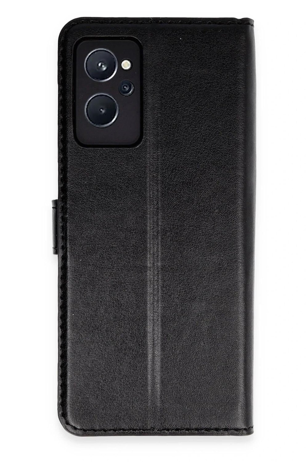 Mey İthalat®  Realme 9i 4G Trend S Plus Kapaklı Kılıf - Siyah