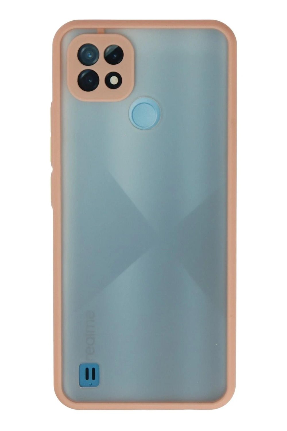 Mey İthalat®  Realme C21 Kılıf Montreal Silikon Kapak - Pembe