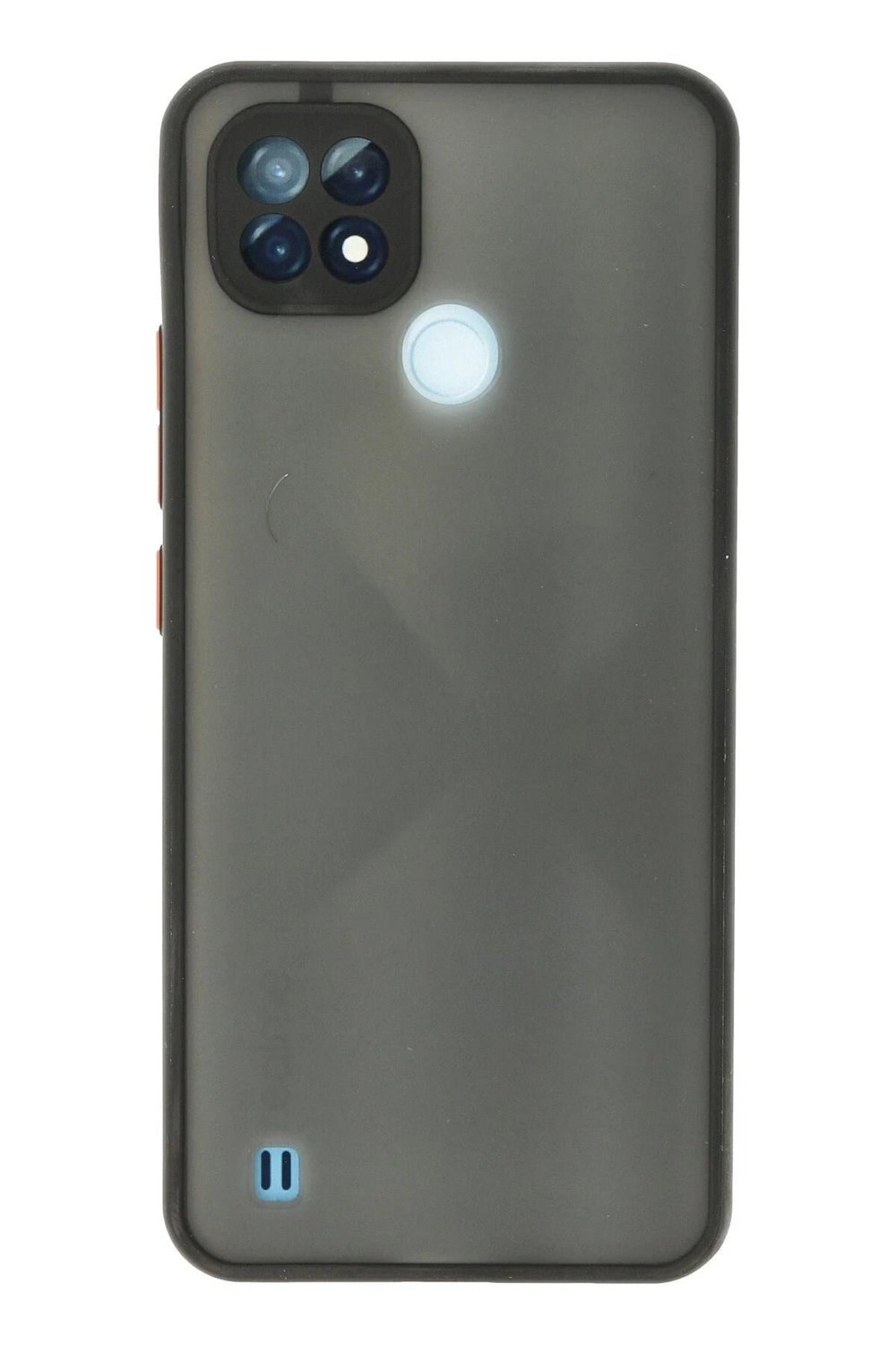 Mey İthalat®  Realme C21 Kılıf Montreal Silikon Kapak - Siyah