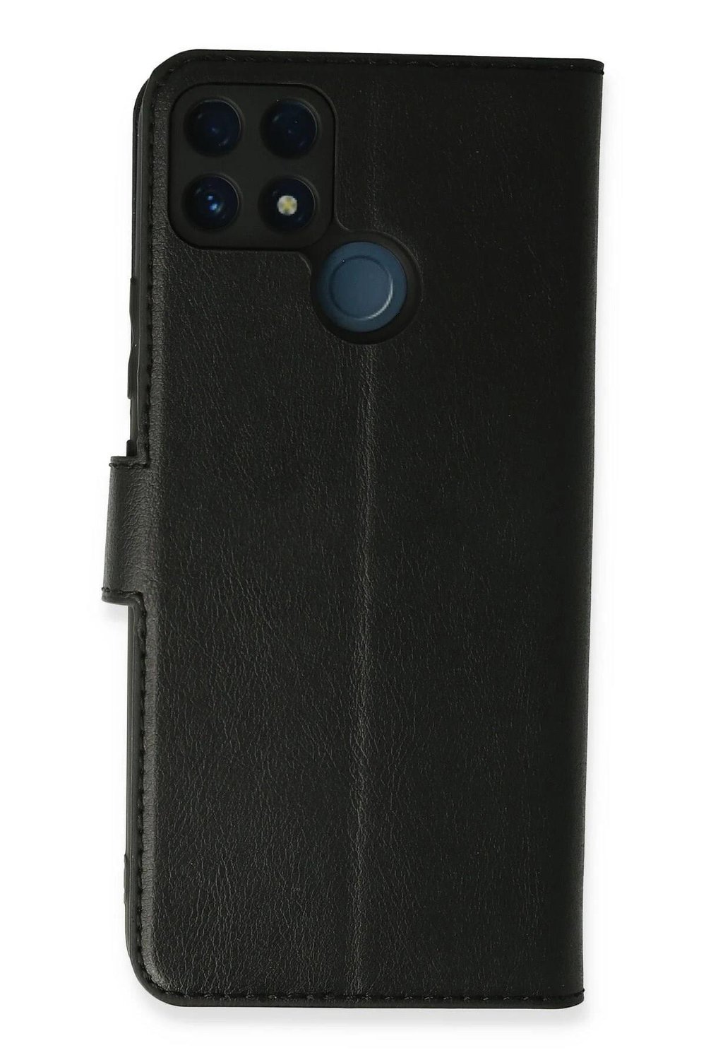 Mey İthalat®  Realme C25 Kılıf Trend S Plus Kapaklı Kılıf - Siyah