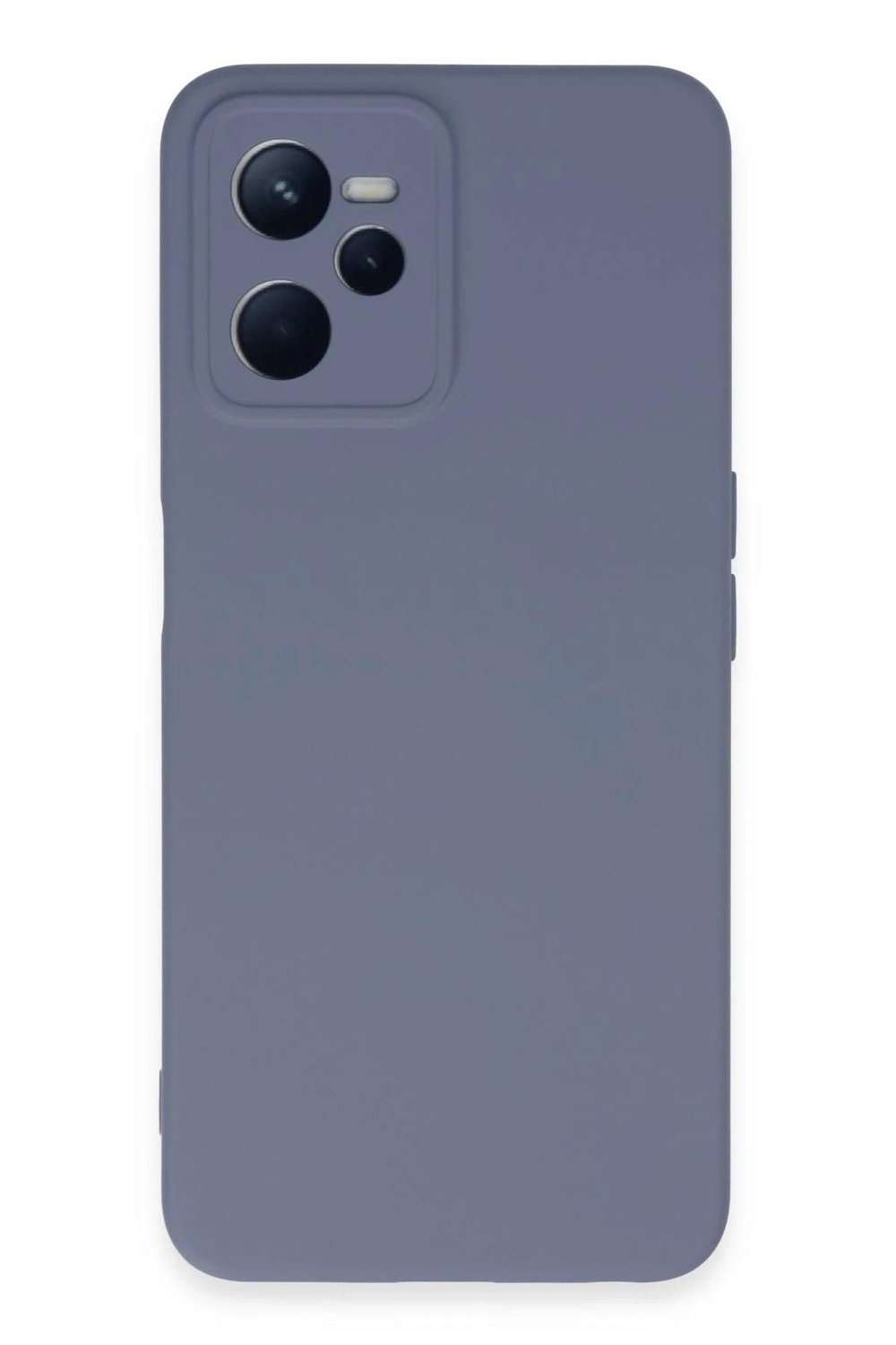 Mey İthalat®  Realme C35 Kılıf Nano içi Kadife Silikon - Gri