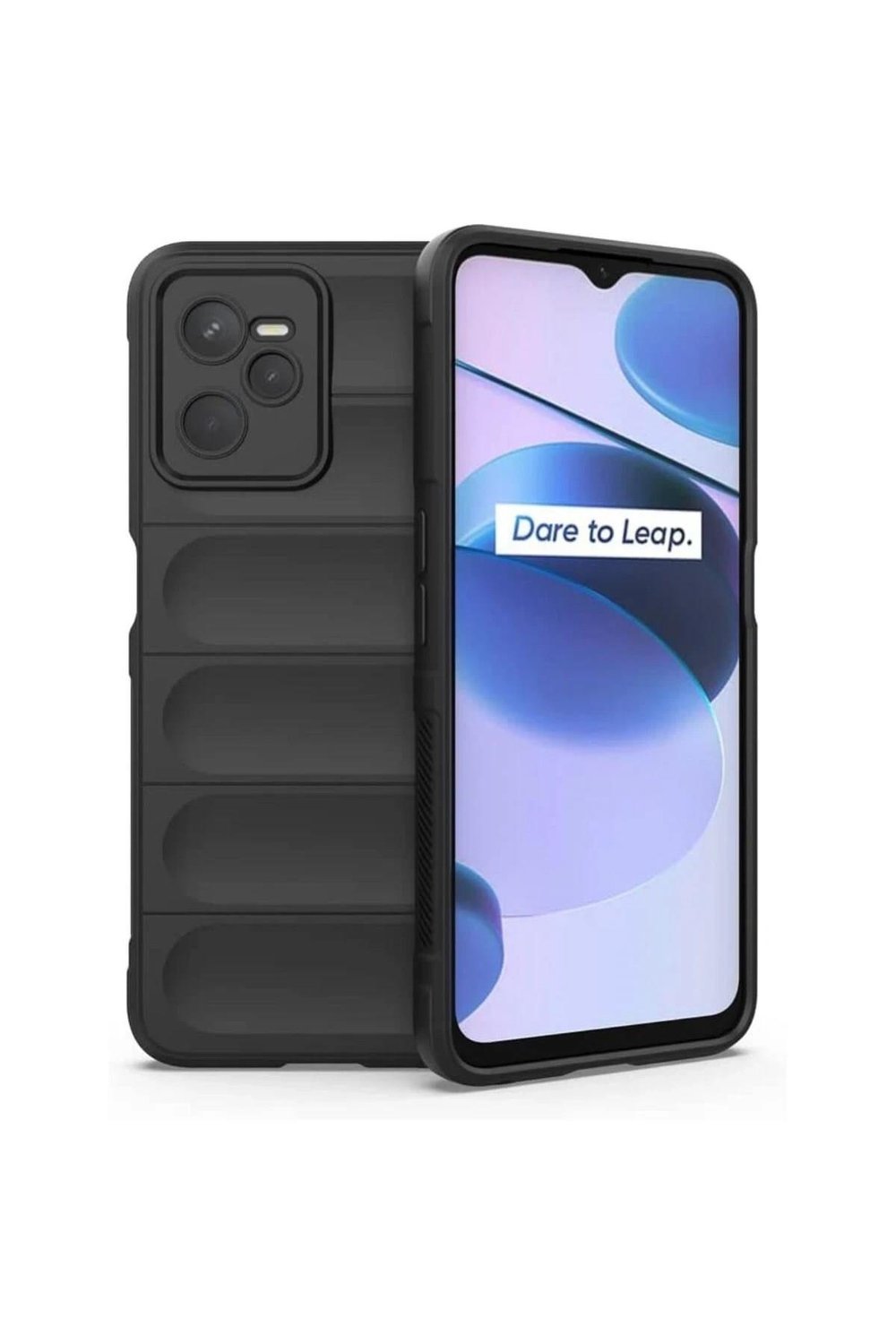 Mey İthalat®  Realme C35 Kılıf Optimum Silikon - Siyah