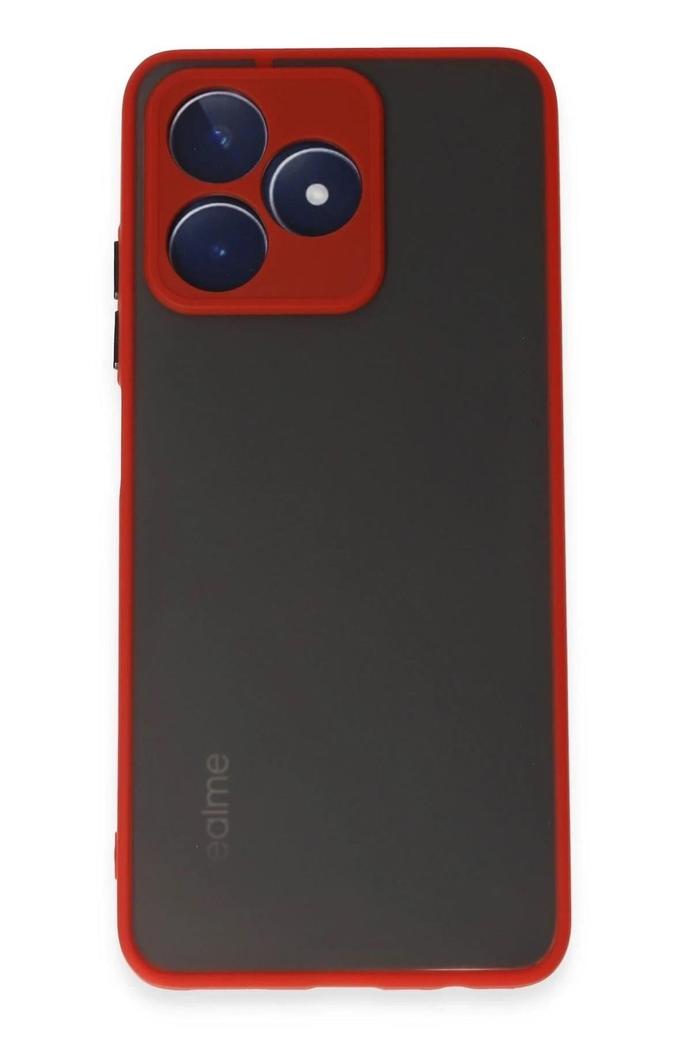 Mey İthalat®  Realme C53 Kılıf Montreal Silikon Kapak - Kırmızı
