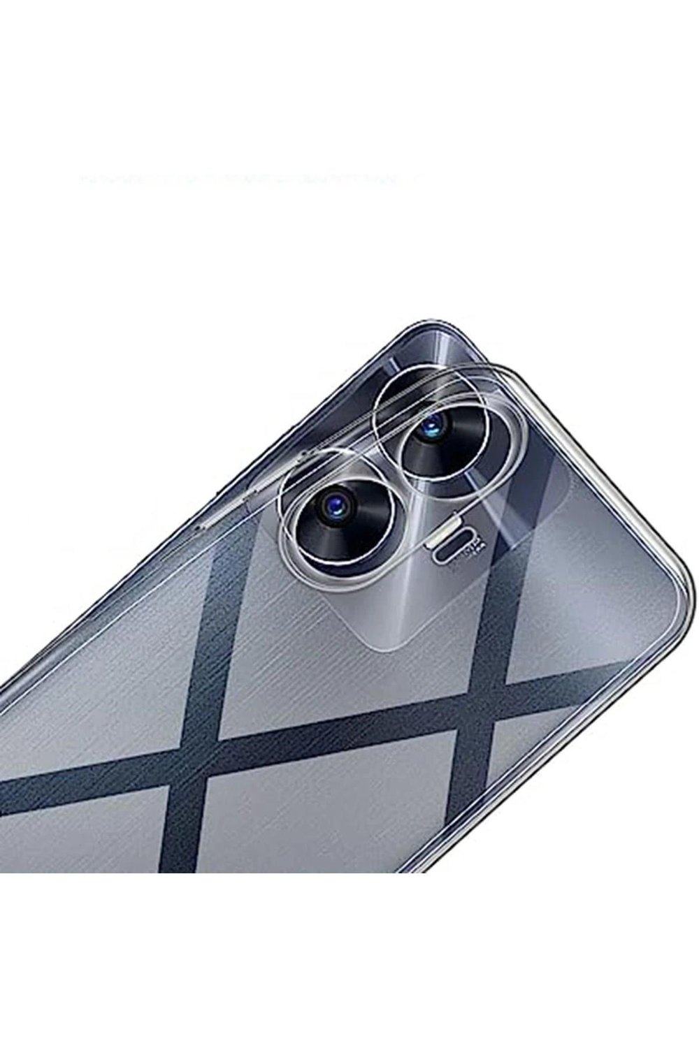 Mey İthalat®  Realme C55 Kılıf Lüx Şeffaf Silikon