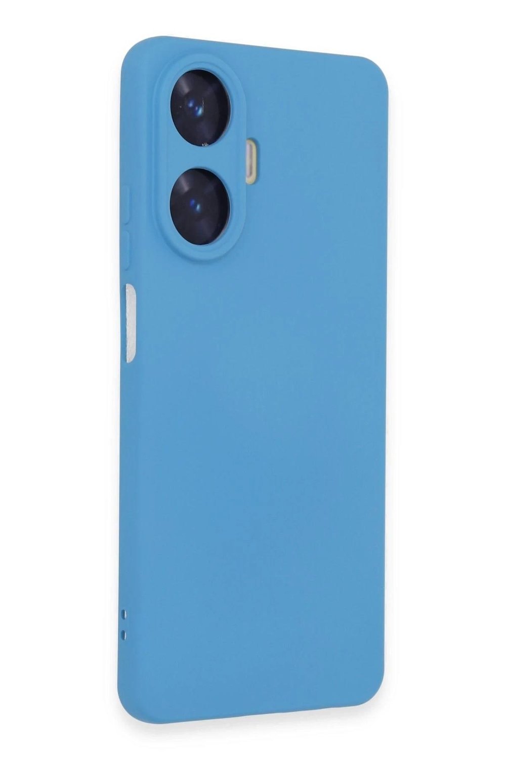 Mey İthalat®  Realme C55 Kılıf Nano içi Kadife Silikon - Mavi