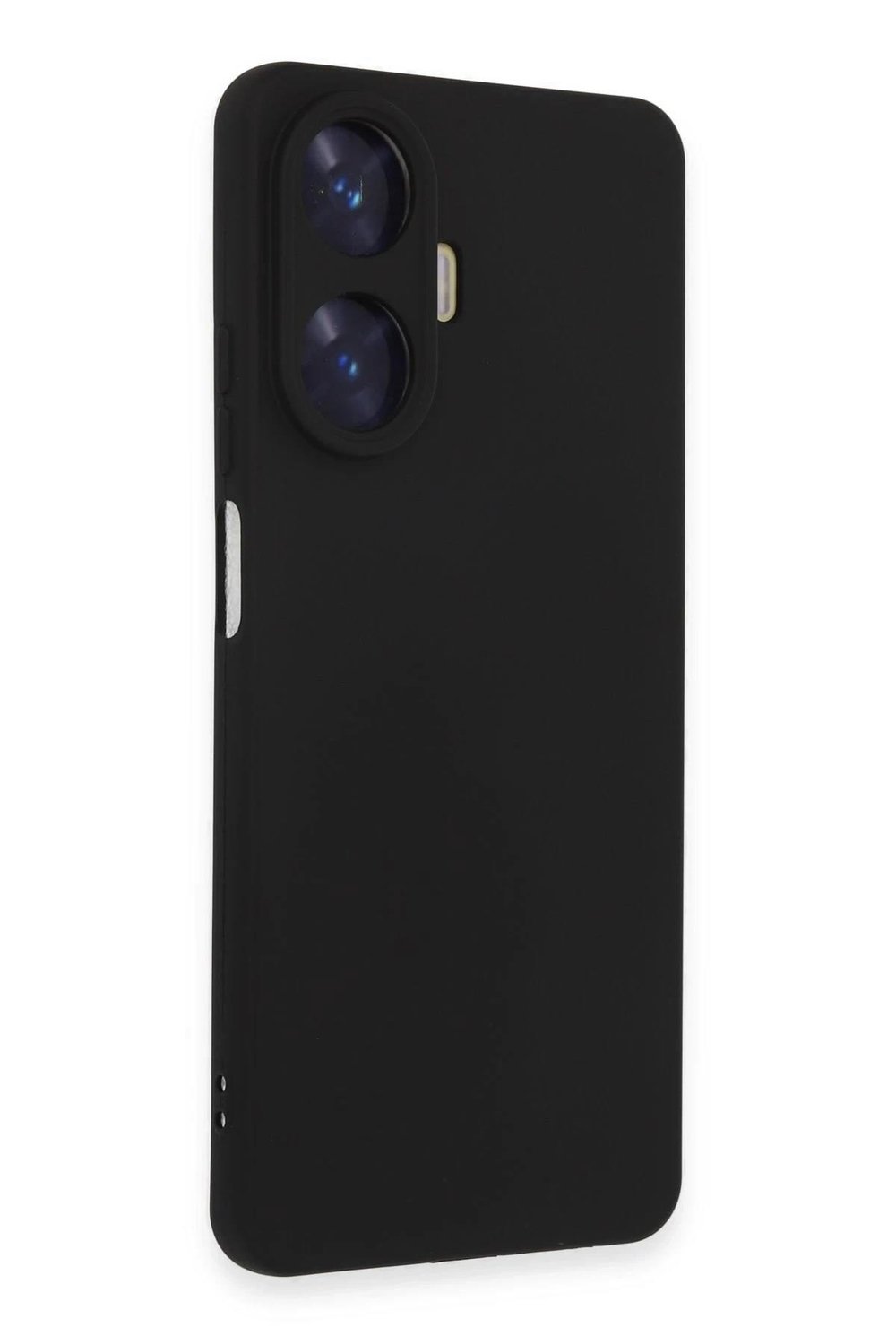 Mey İthalat®  Realme C55 Kılıf Nano içi Kadife Silikon - Siyah
