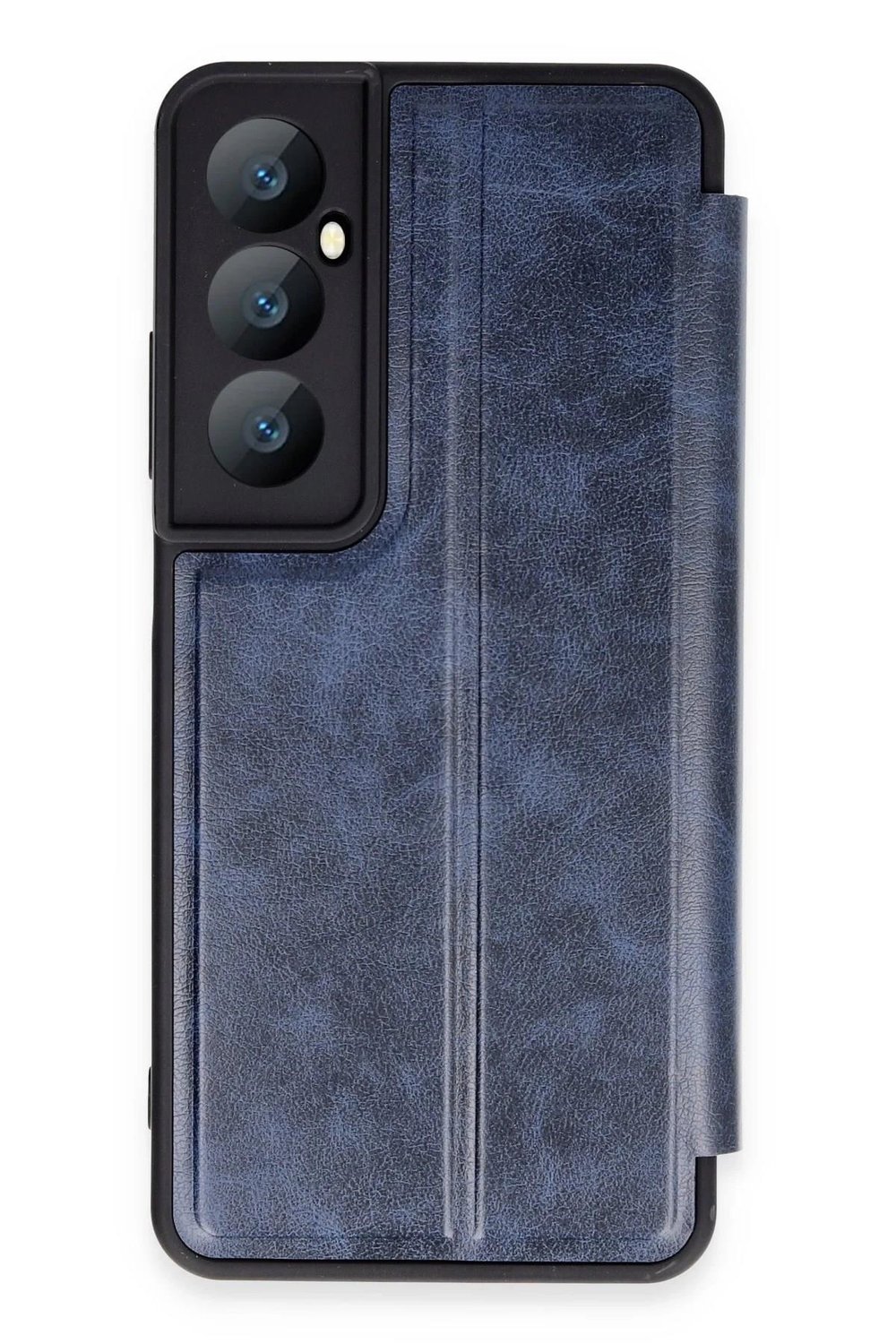 Mey İthalat®  Realme C65 Kılıf Flip Cover - Lacivert