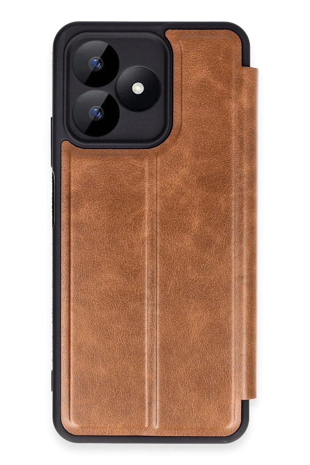 Mey İthalat®  Realme Note 50 4G Kılıf Flip Cover - Taba