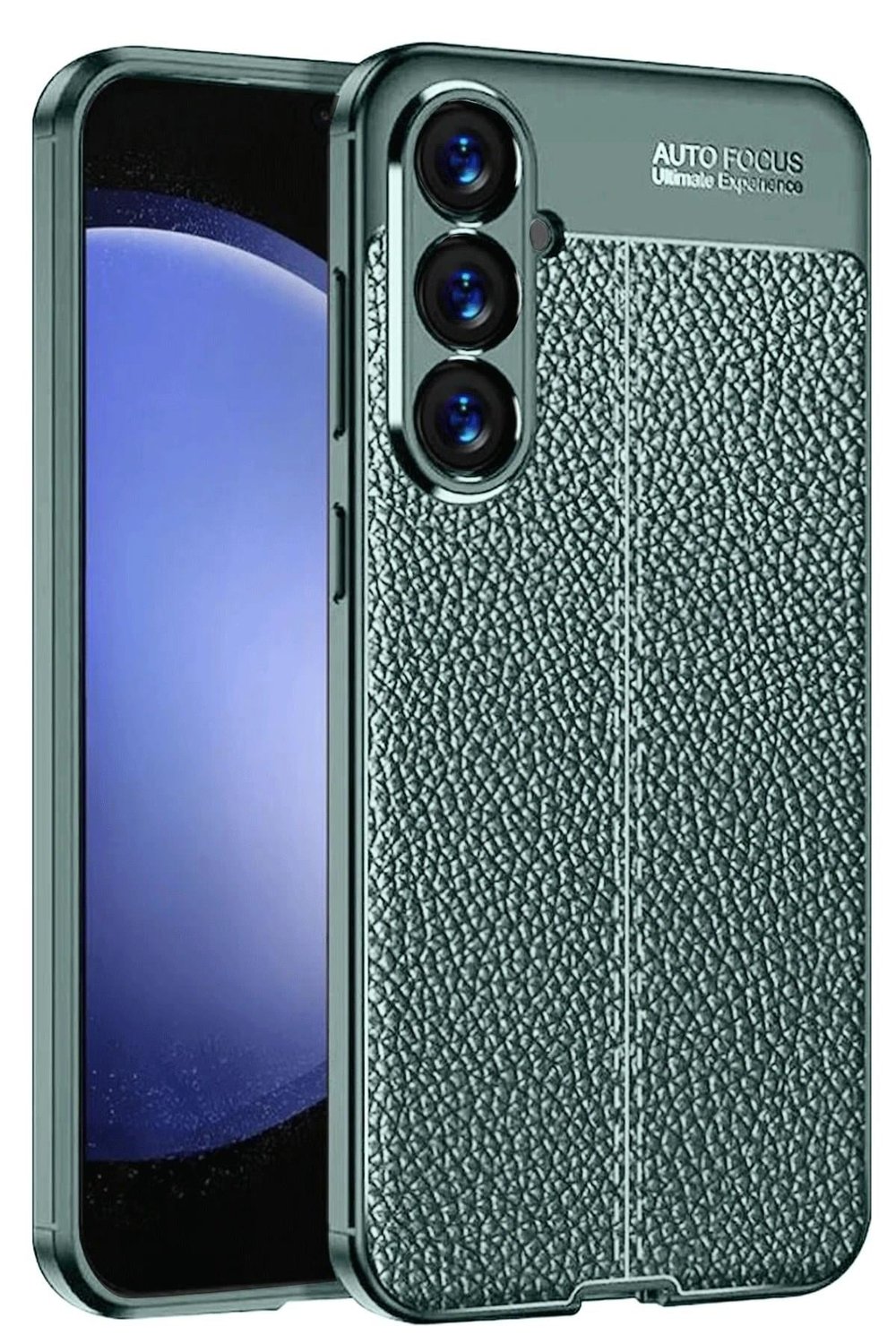 Mey İthalat®  Samsung A56 Kılıf Auto Focus Kapak - Koyu Yeşil