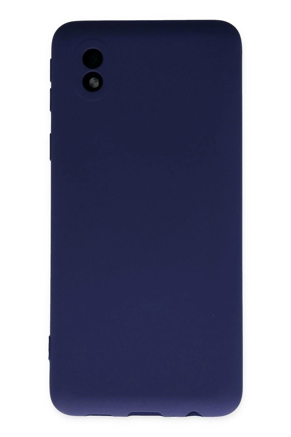 Mey İthalat®  Samsung Galaxy A01 Core Kılıf Nano içi Kadife Silikon - Lacivert
