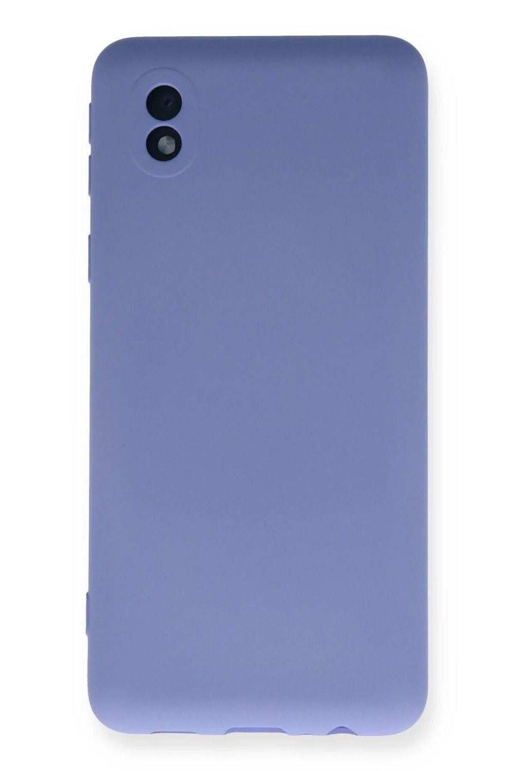 Mey İthalat®  Samsung Galaxy A01 Core Kılıf Nano içi Kadife Silikon - Lila