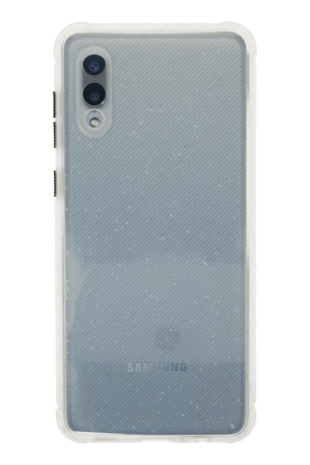 Mey İthalat®  Samsung Galaxy A02 Kılıf Miami Şeffaf Silikon - Şeffaf