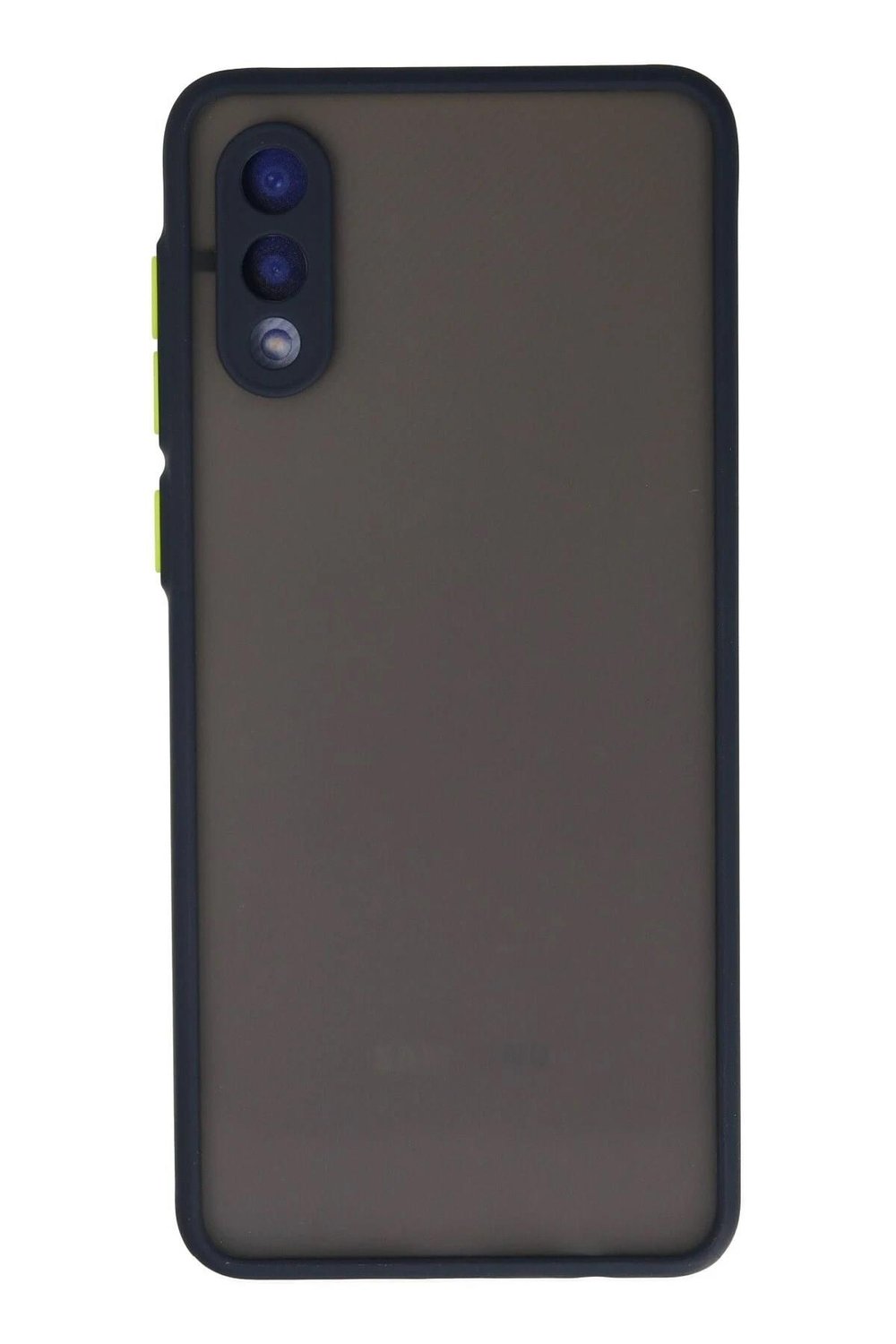 Mey İthalat®  Samsung Galaxy A02 Kılıf Montreal Silikon Kapak - Lacivert