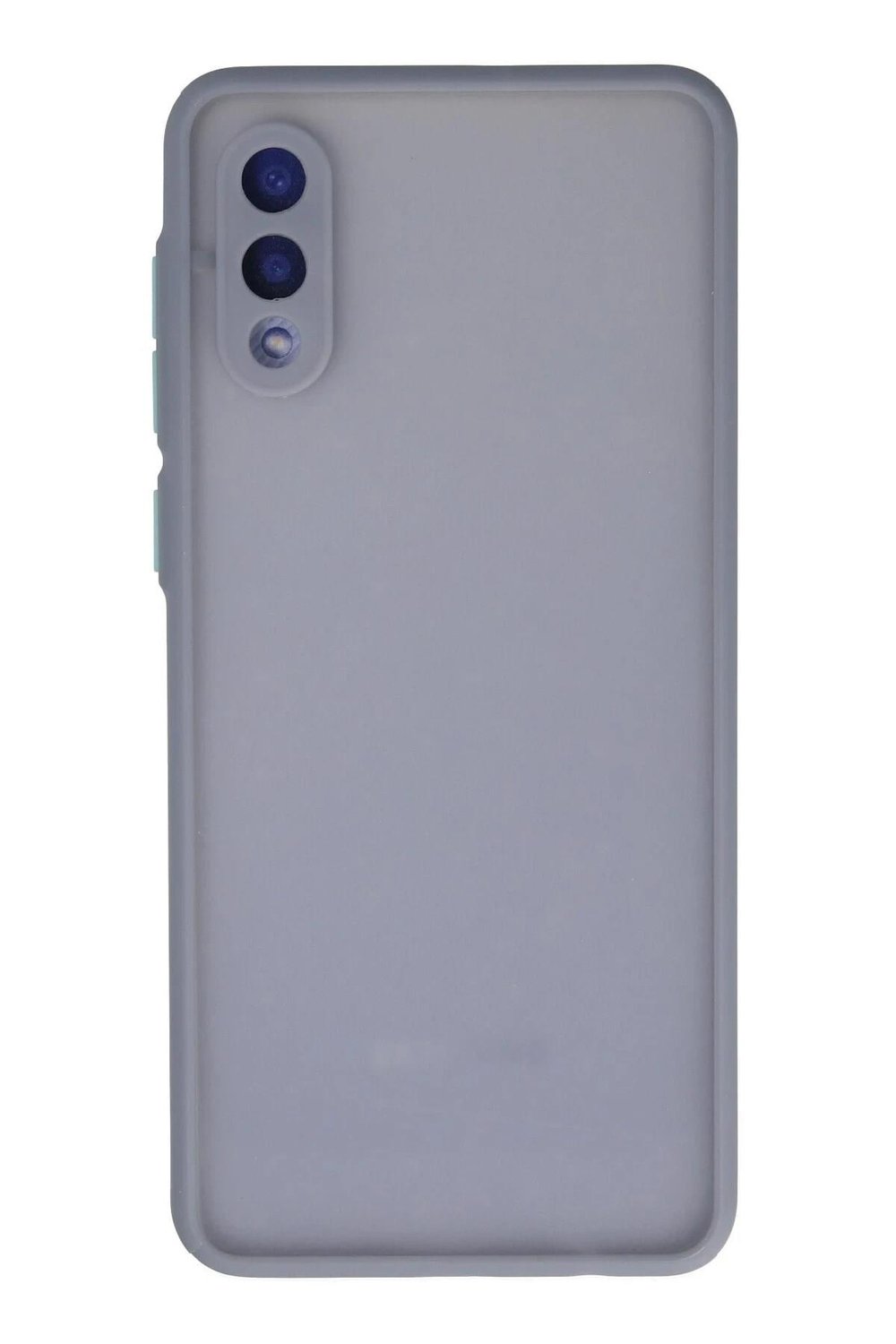 Mey İthalat®  Samsung Galaxy A02 Kılıf Montreal Silikon Kapak - Gri