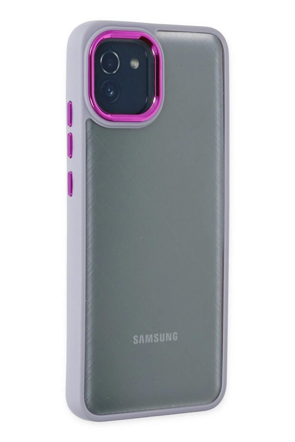 Mey İthalat®  Samsung Galaxy A03 Kılıf Dora Kapak - Lila