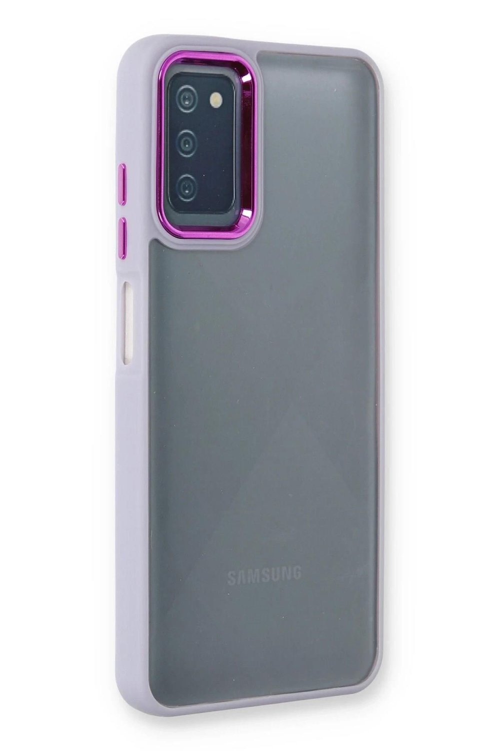 Mey İthalat®  Samsung Galaxy A03S Kılıf Dora Kapak - Lila