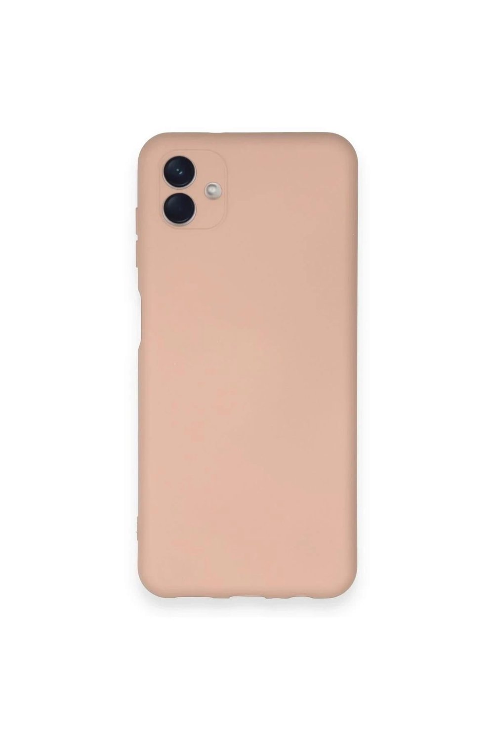 Mey İthalat®  Samsung Galaxy A04 Kılıf Nano içi Kadife Silikon - Pudra