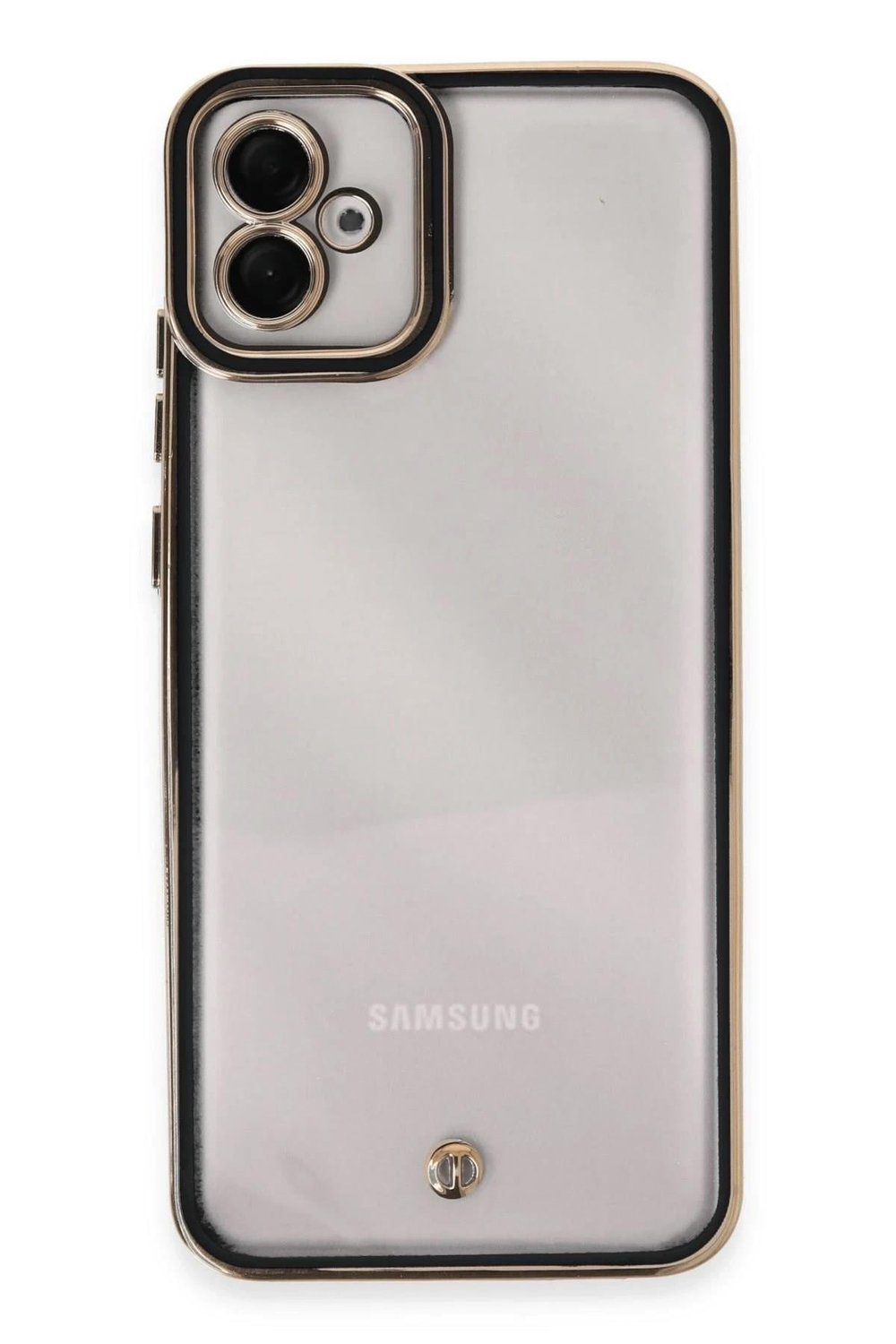 Mey İthalat®  Samsung Galaxy A04E Kılıf Liva Lens Silikon - Siyah