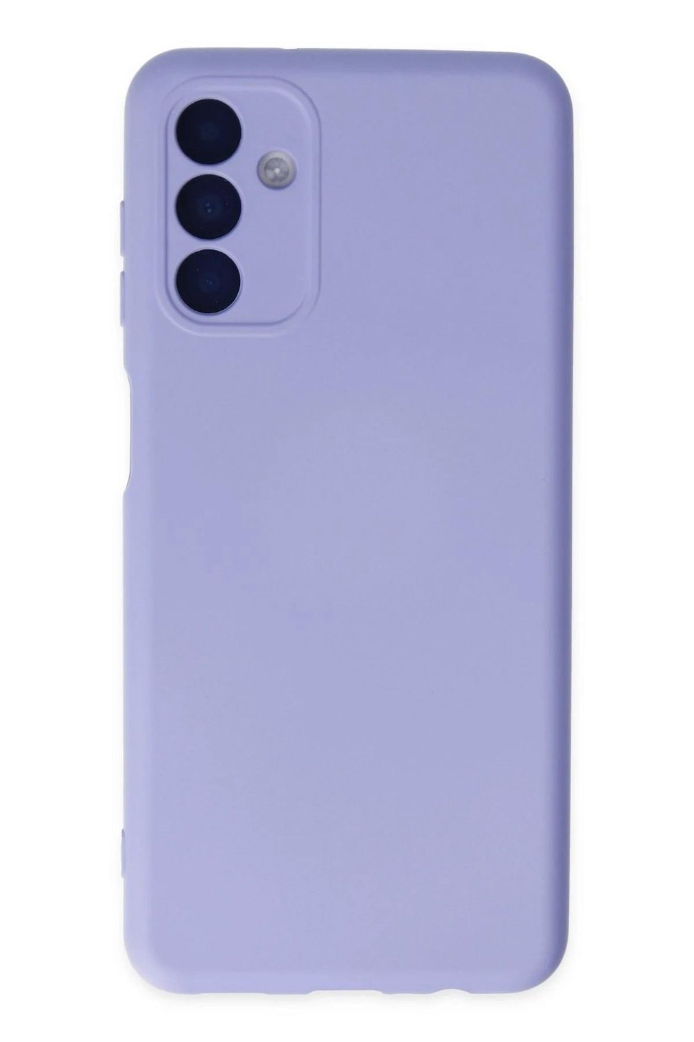 Mey İthalat®  Samsung Galaxy A04S Kılıf Nano içi Kadife Silikon - Lila