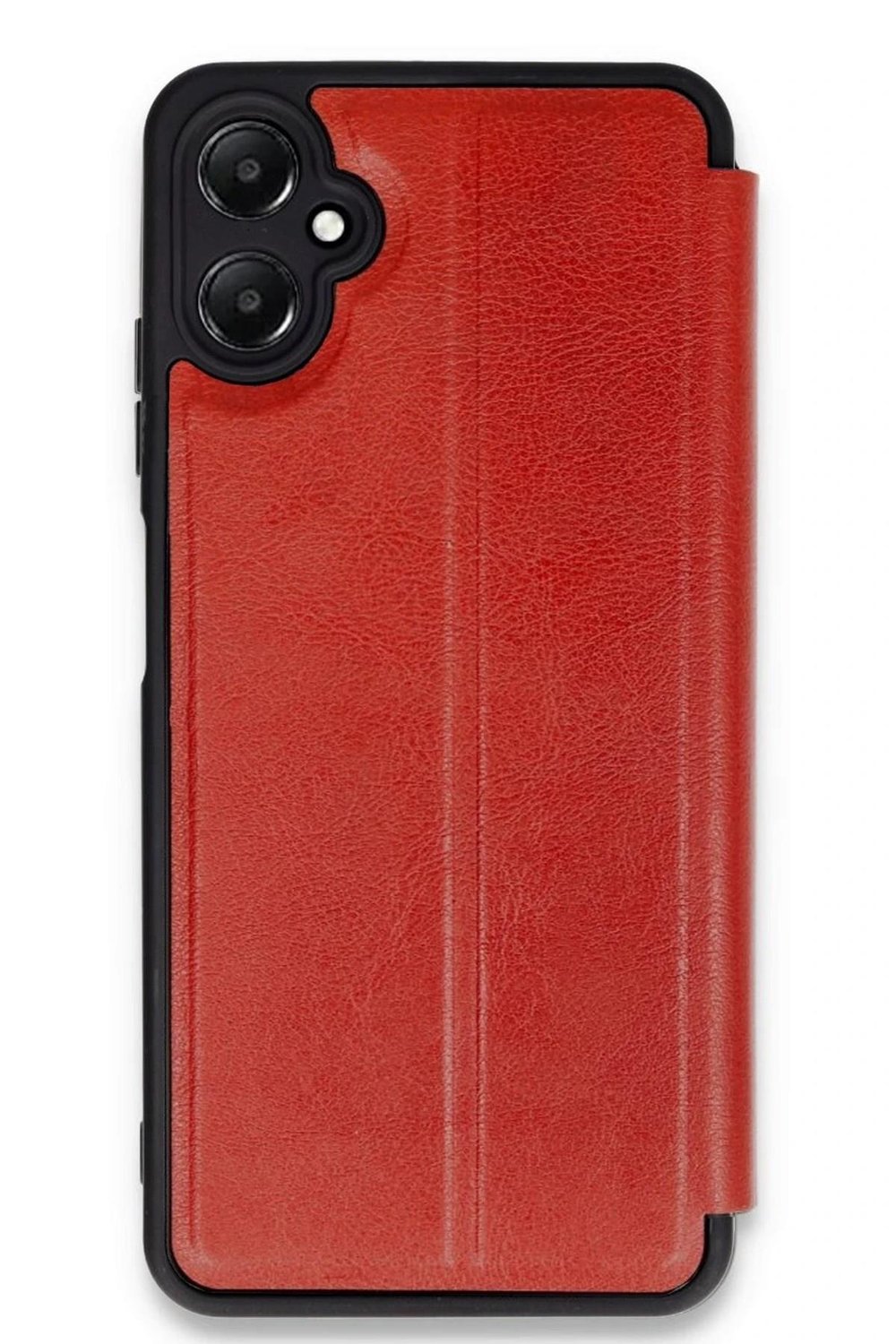 Mey İthalat®  Samsung Galaxy A05 Kılıf Flip Cover - Kırmızı